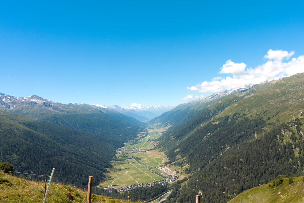 Ausblick aufs Obergoms